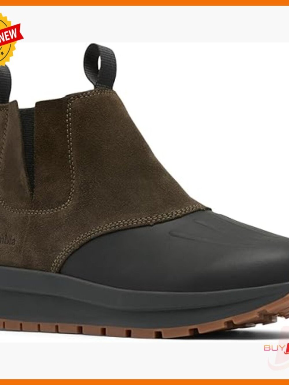 Waterproof Snow Boots with Fleece Lining, Chelsea Style, All-Season Wear